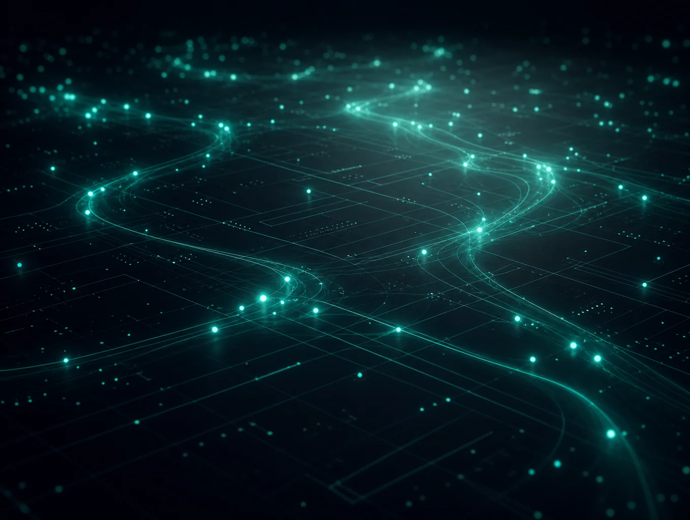 Neural network background pattern